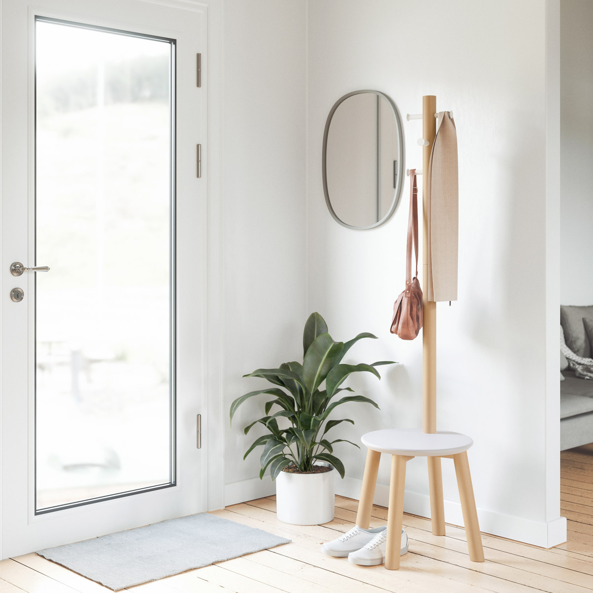 Decoracion deals de percheros